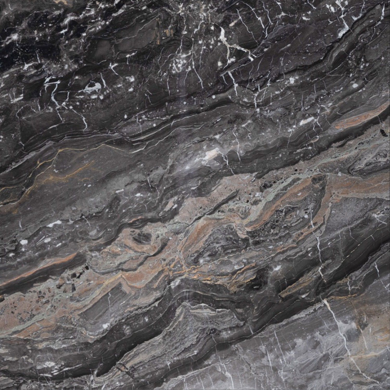 Arabescato Orobico Grigio Brown Marble Slabs - Image 2