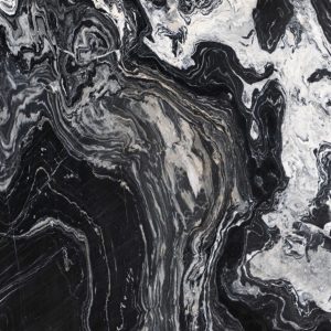 Nero Picasso Black Marble Slabs