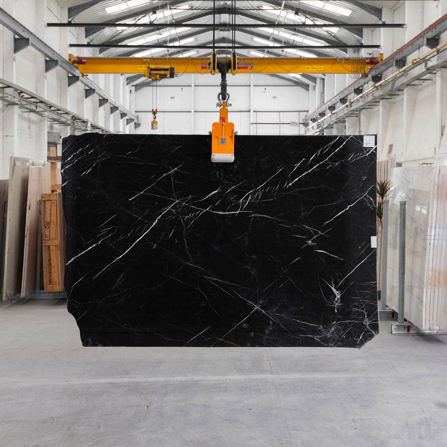 Nero Black Marble Slabs 59722 - Image 3