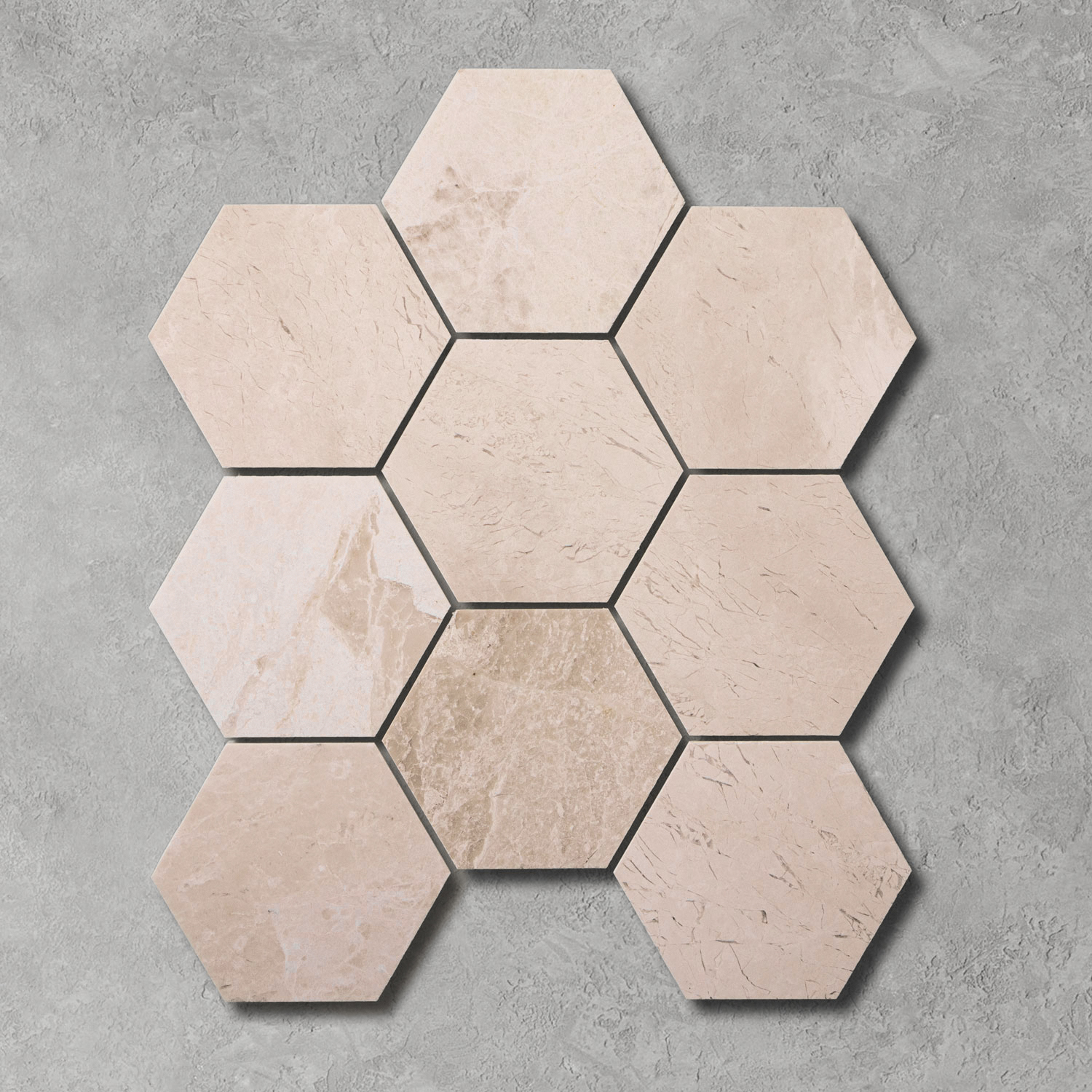 XL Belgravia Hexagon Mosaic