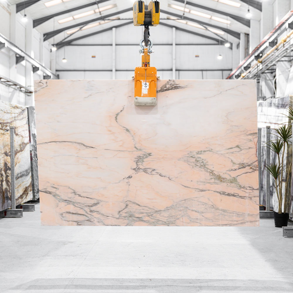 Rosa Aurora Marble Slabs 74644 - Image 5