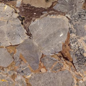 Breccia Bruno Honed Marble Slabs