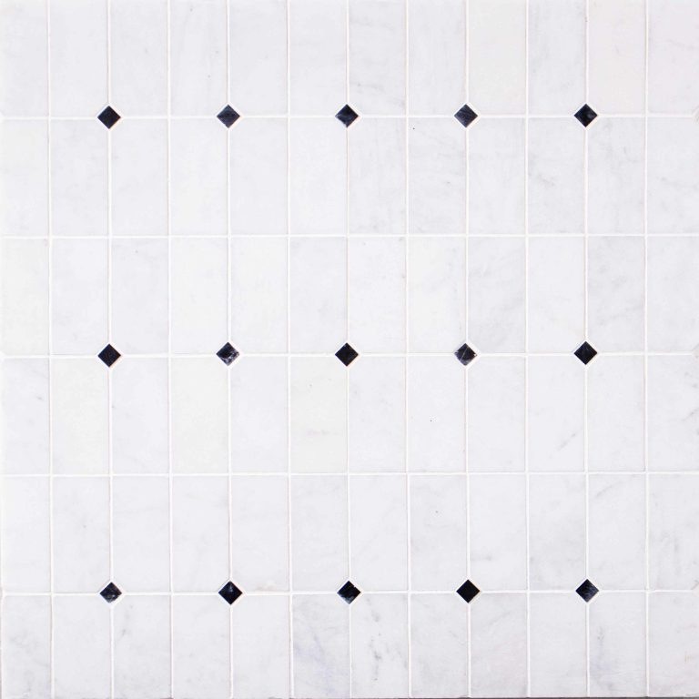 Calacatta White Long Marble Octagon Mosaic - Batch 2