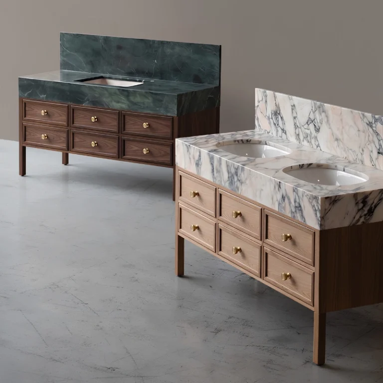 Americano Oak Vanity Unit
