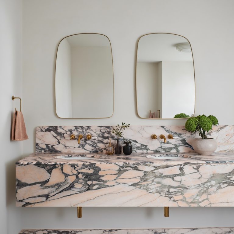 Rosa Arabescato Marble Slab 74206