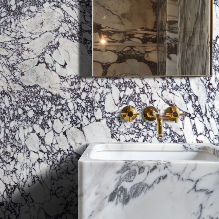Calacatta Viola Marble XL Slab Tile 1200x600x20 Polished