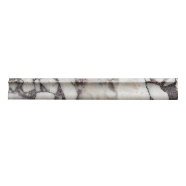 Arabescato Viola Marble Dado Moulding
