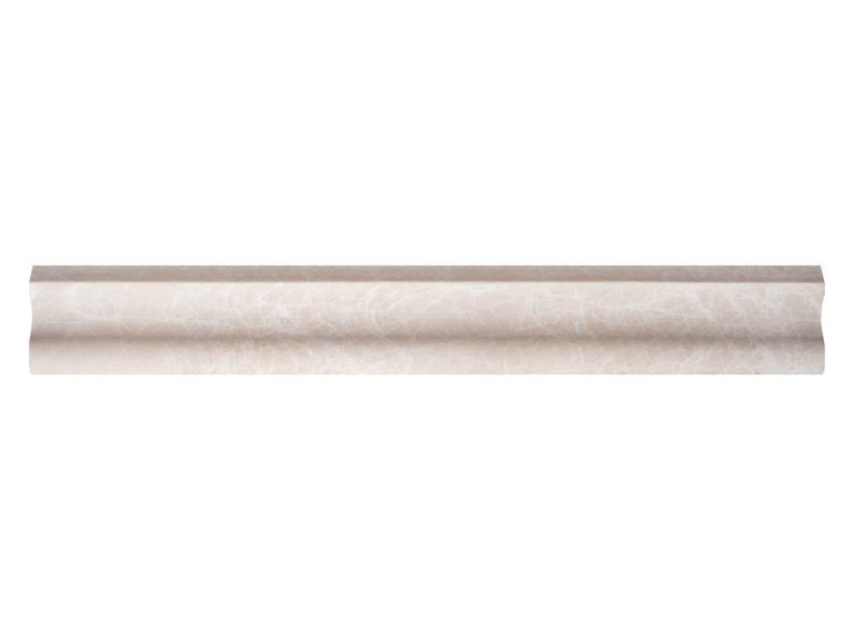 White Emperador Marble Dado Moulding