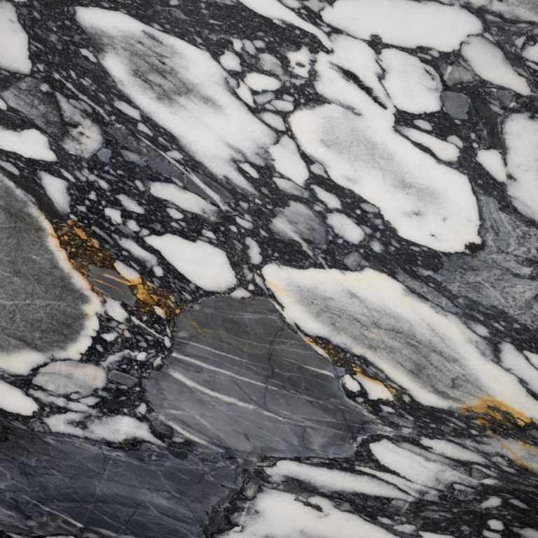 Black Arabescato Marble Slab 48297
