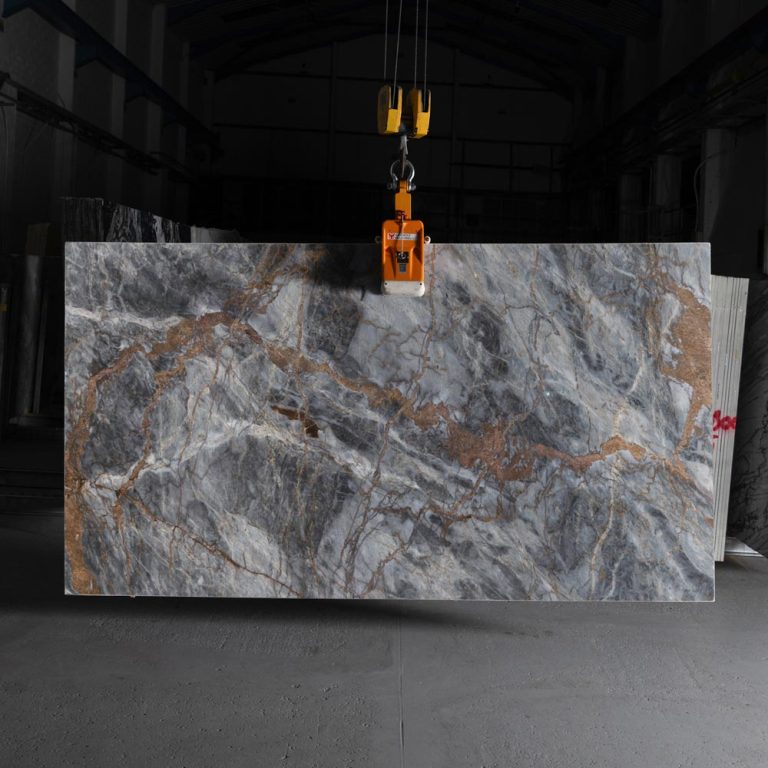 Bluestone Grey Marble Slab 48674