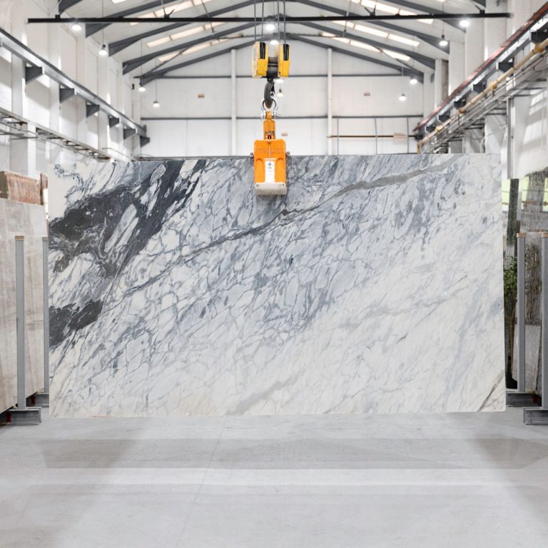 Calacatta Azul Marble Slab 74640