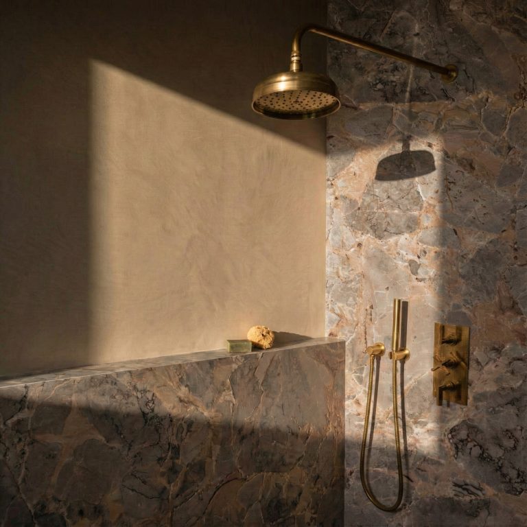 Breccia Bruno Leathered Marble Slab 86908