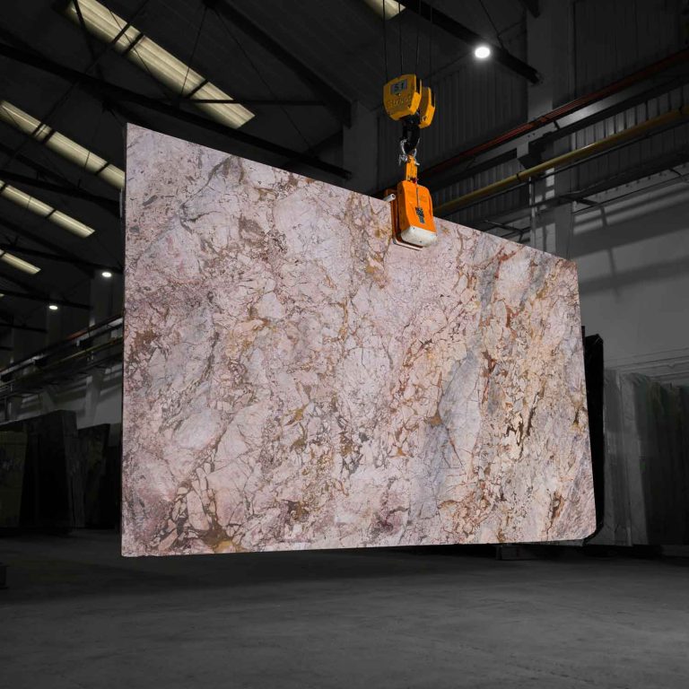 Breccia Elegante Honed Marble Slab 85385