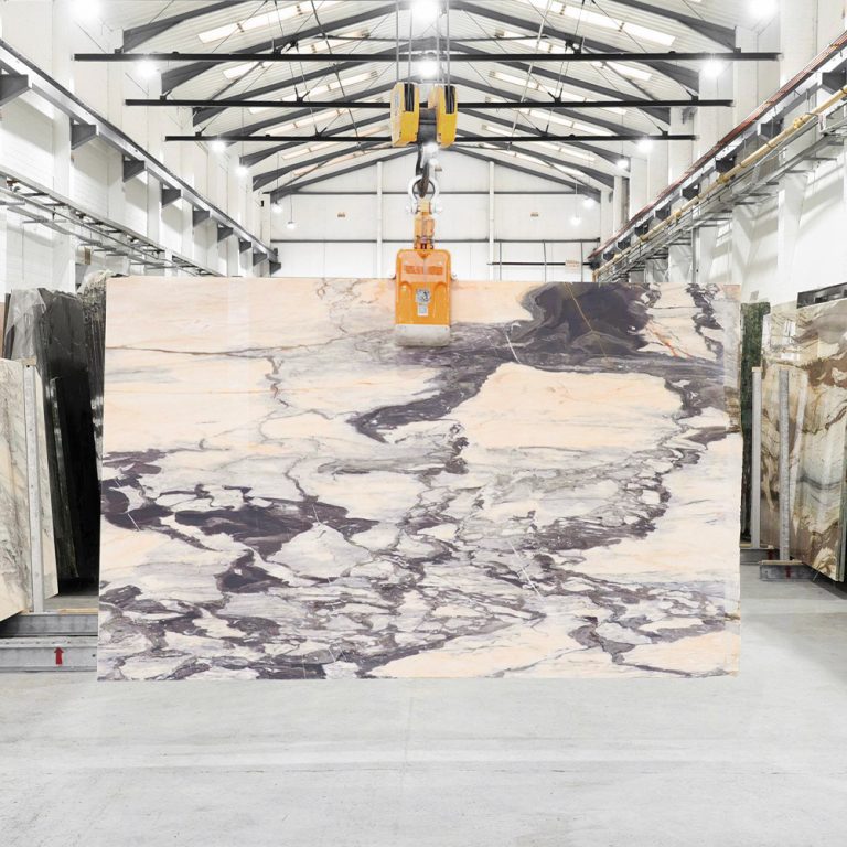 Breccia Honed Marble Slab 89936