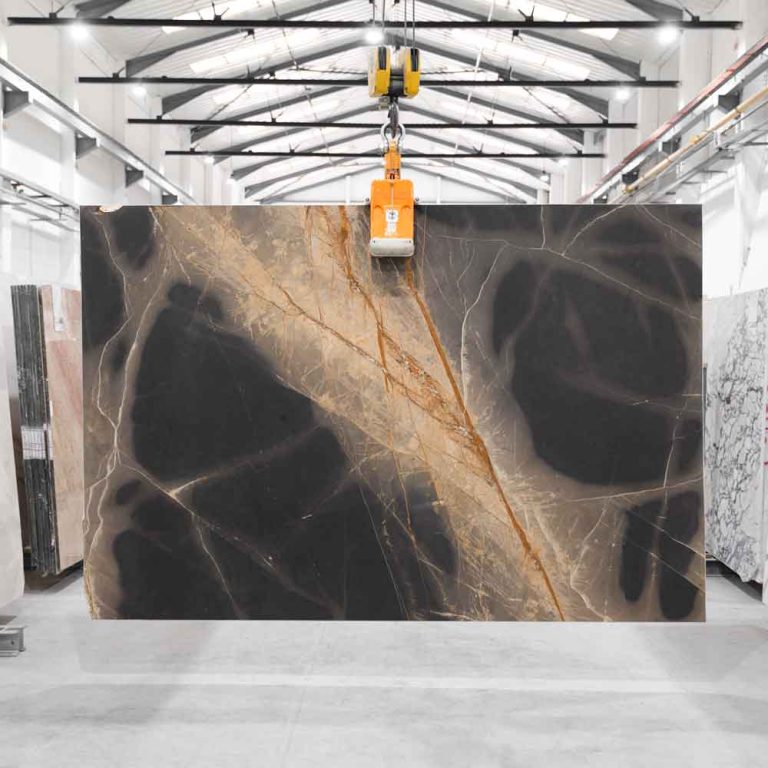 Bronze Fantasy Marble Slab 76874