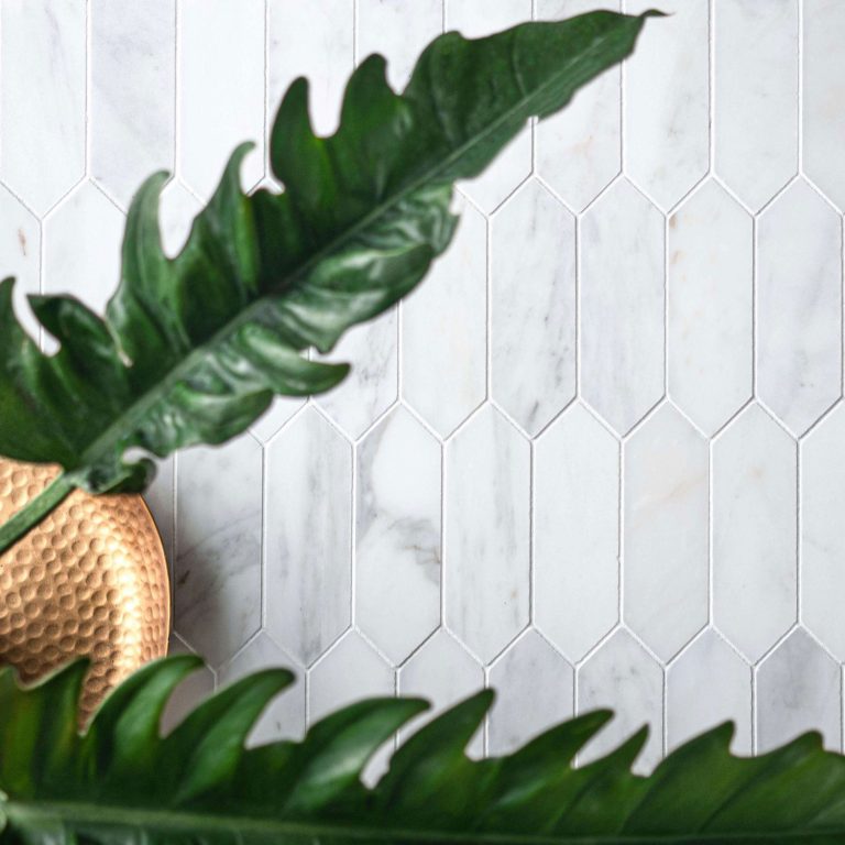 Calacatta Diamond Marble Mosaic