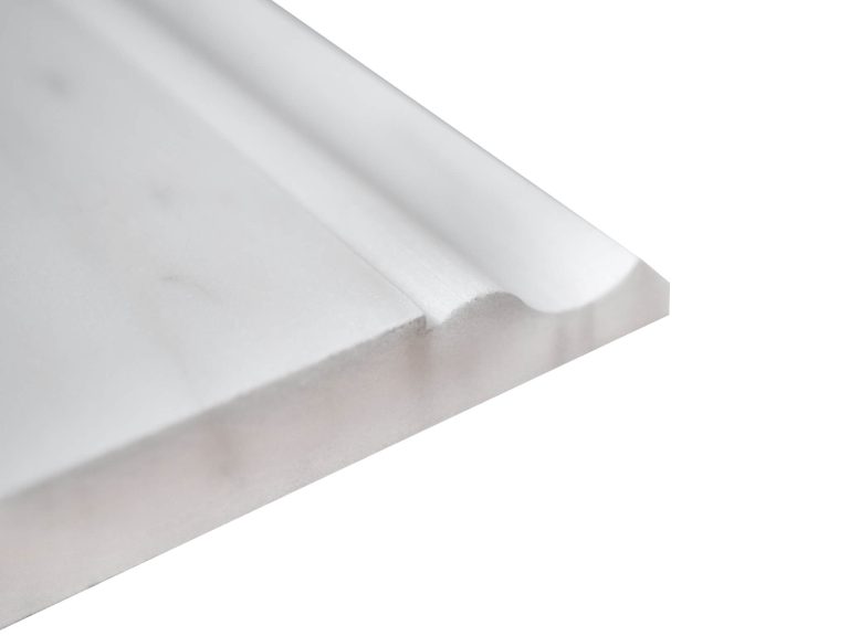 Aegean White Marble Skirting Honed