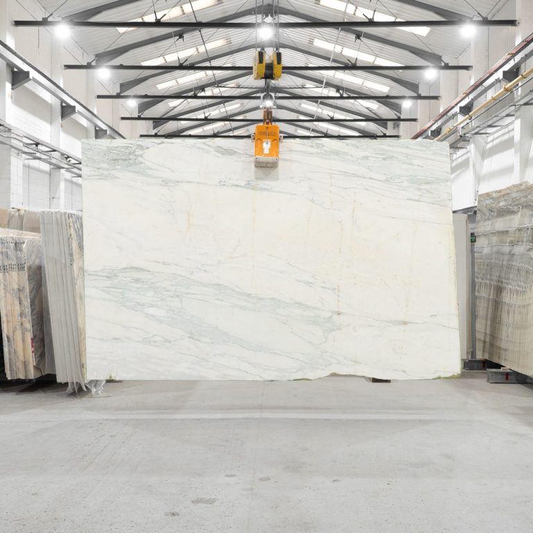 Calacatta Monet Green Honed Marble Slab 95807