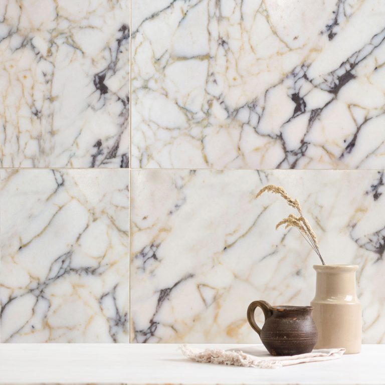 Calacatta Viola Monet Marble Tile Collection