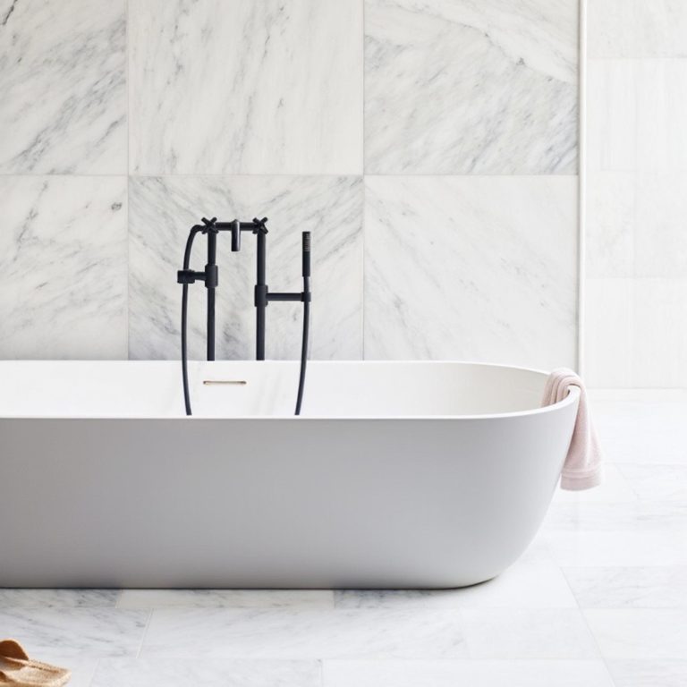 Calacatta White Marble Tile