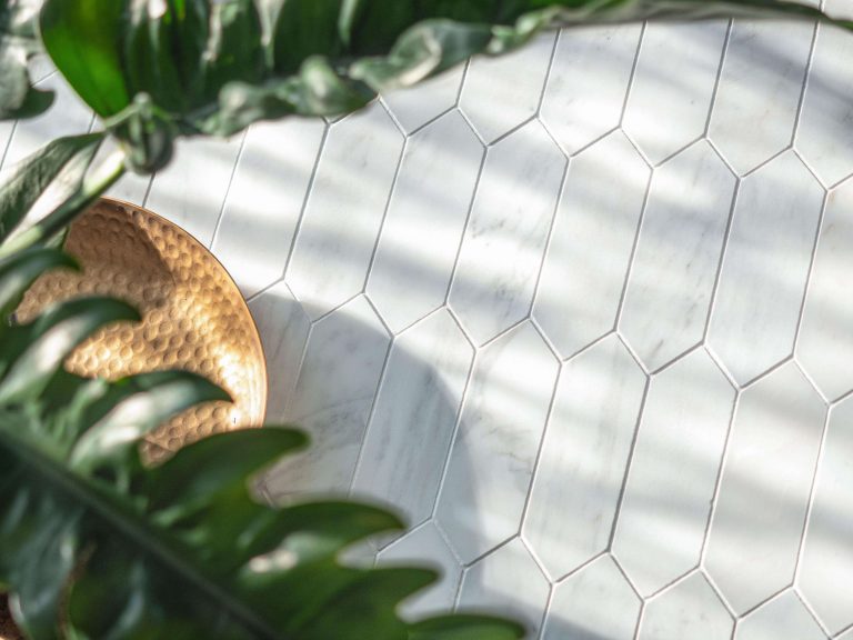 Calacatta Diamond Marble Mosaic