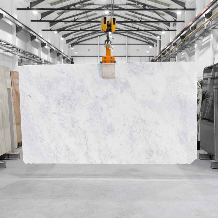 Carrara Marble XL Slab Tile 900x900x20 Honed