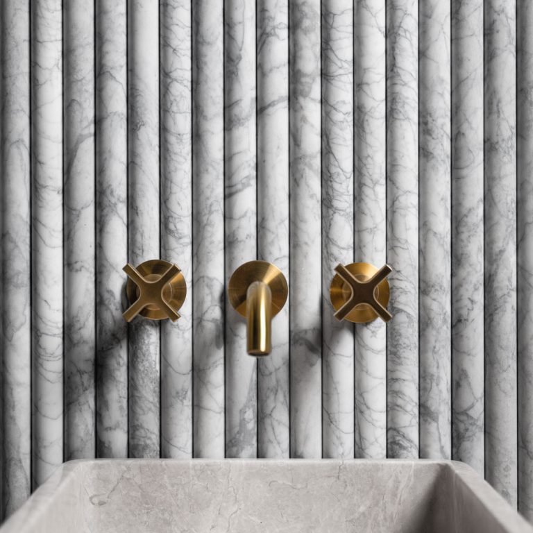 Carrara Gioia Flute Marble Tile