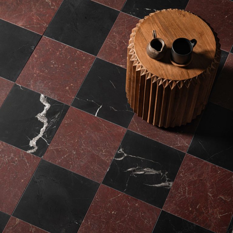 Claret Red Marble Tile