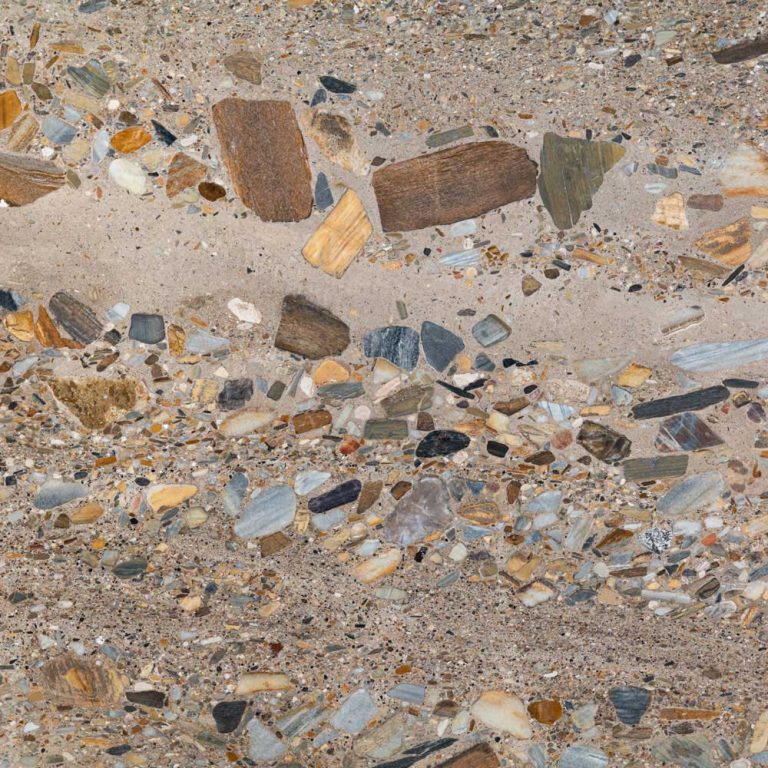 Conglomerate Brown Marble Slab 61028