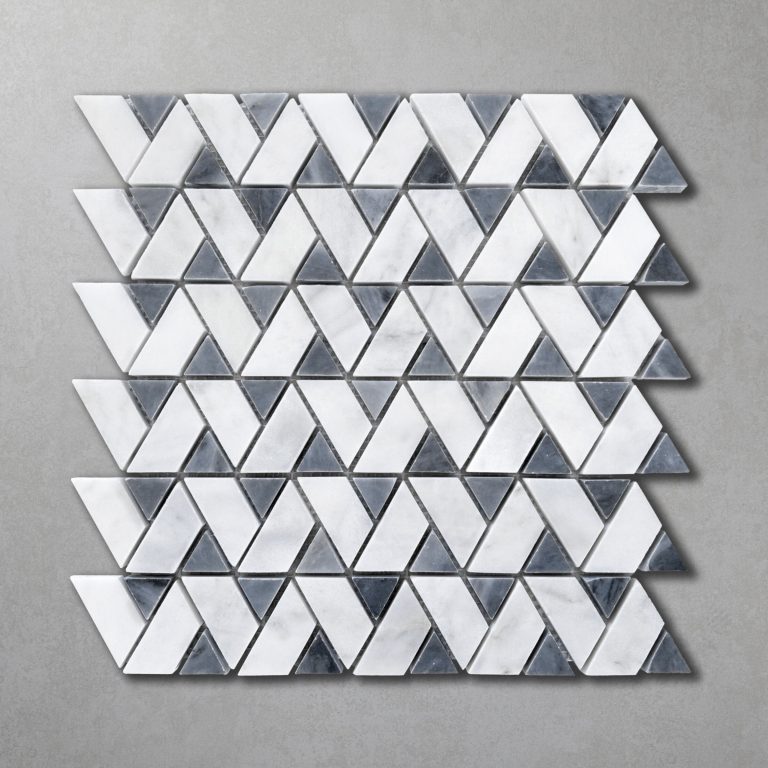 Bluestone Geo Marble Mosaic