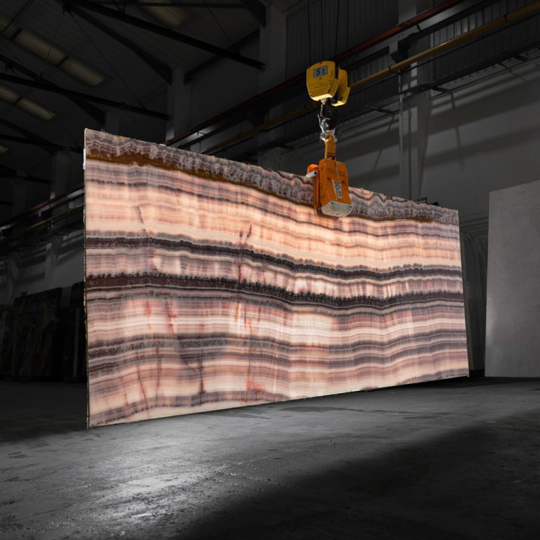 Lavanda Violet Onyx Slab 74753