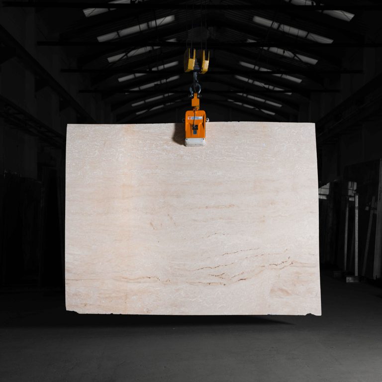 Light Travertine XL Slab Tile 1200x800x20 Honed