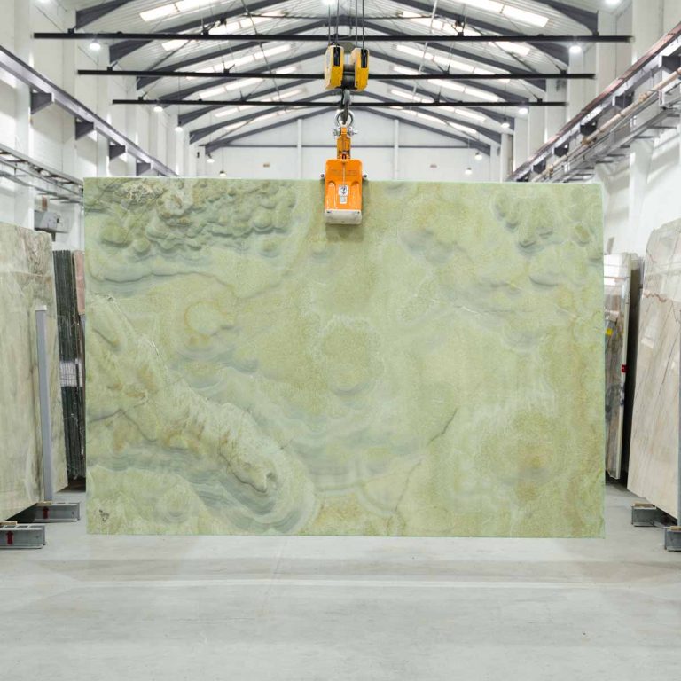 Mint Green Onyx Slab 79471