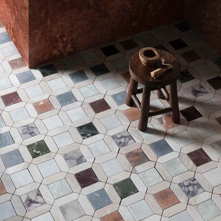 Mix Marble Window Mosaic
