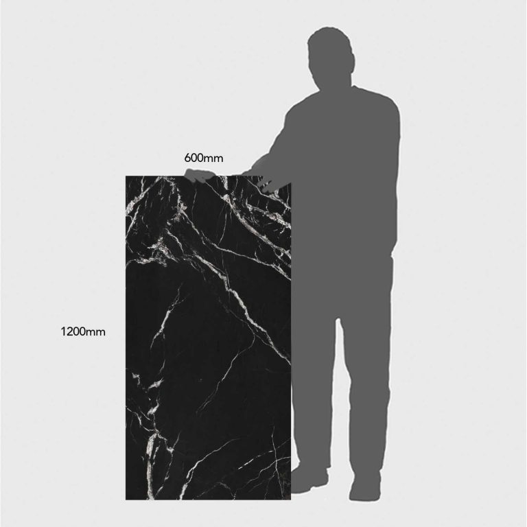 Nero Black Marble XL Slab Tile
