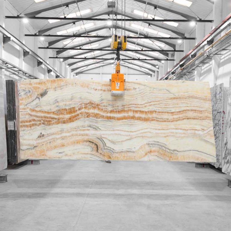 Velluto Onyx Polished Marble Slab 76863