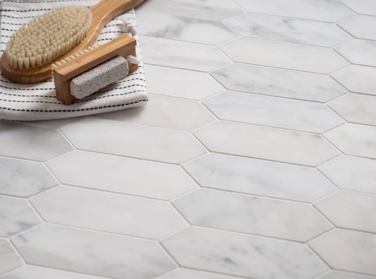 Calacatta Diamond Marble Mosaic