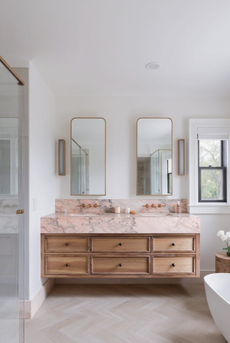 Rosa Aurora Marble Slab 74210