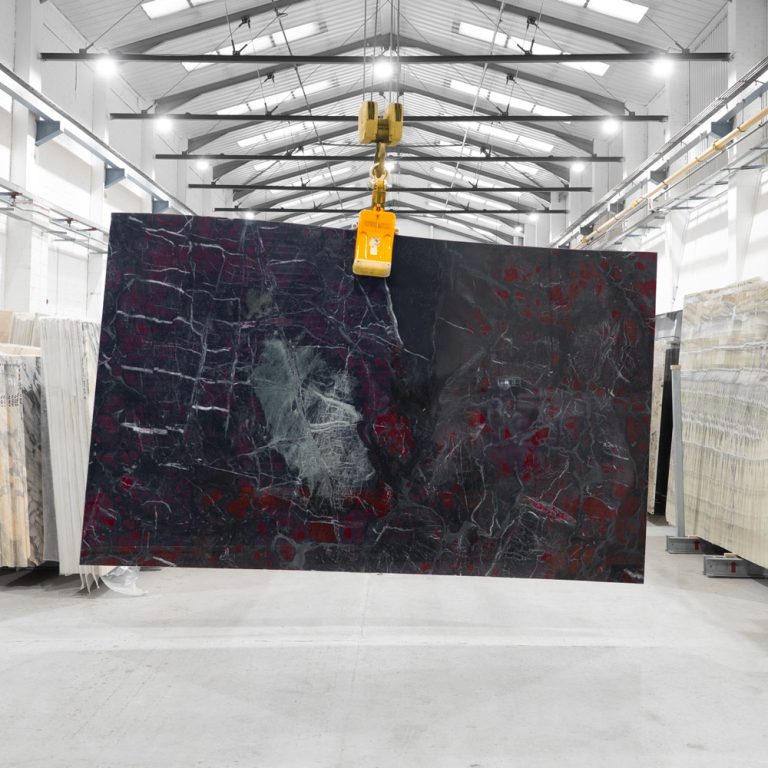 Rosso Inferno Polished Marble Slab 96110