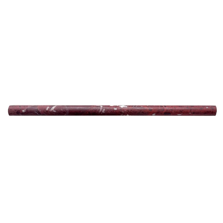 Rosso Levanto Marble Pencil Liner Trim