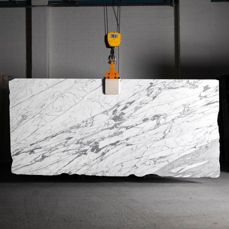 Statuario Venato White Marble Slab 48282