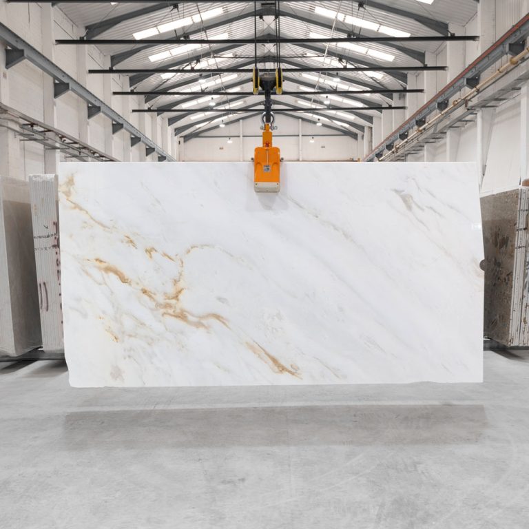 Thassos Gold Marble Slab Polished 63258