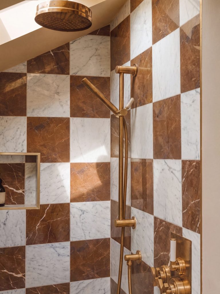Tobacco Marble Tile Collection