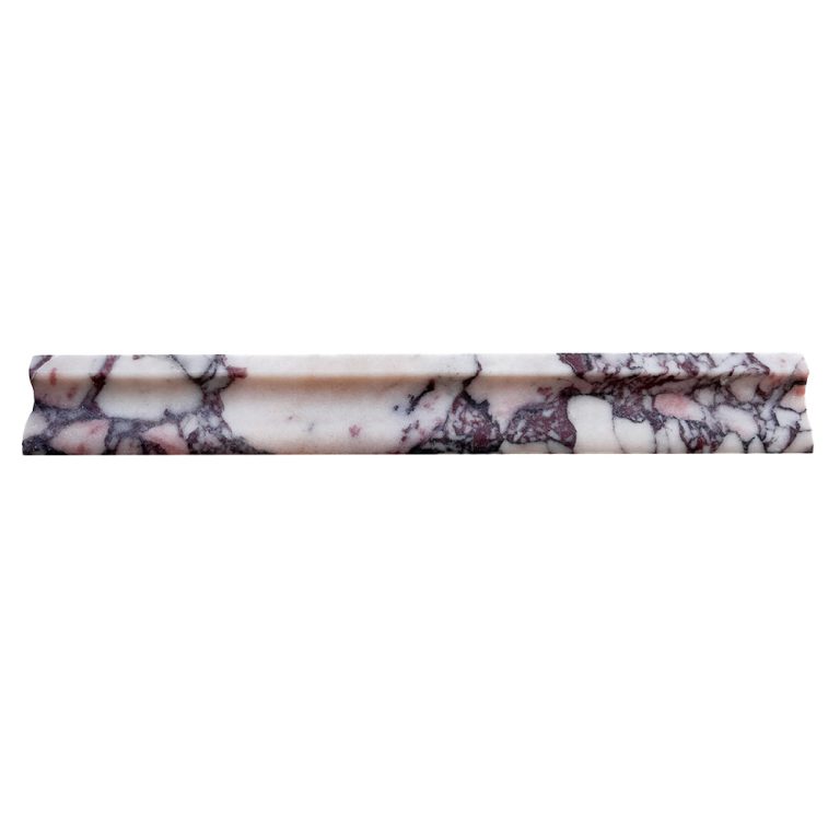 Arabescato Viola Rosa Marble Dado Moulding
