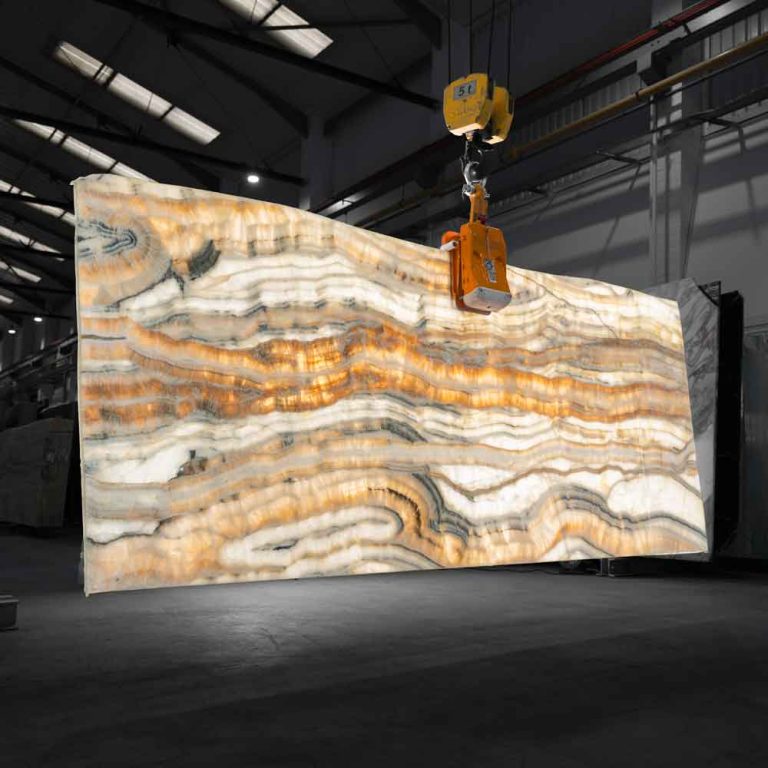 Velluto Onyx Polished Marble Slab 76863