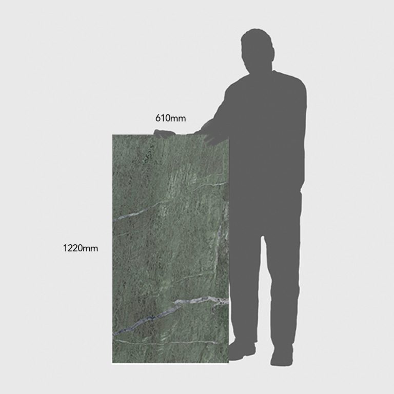 Verde Green Marble XL Slab Tile 1200x600x20 Polished