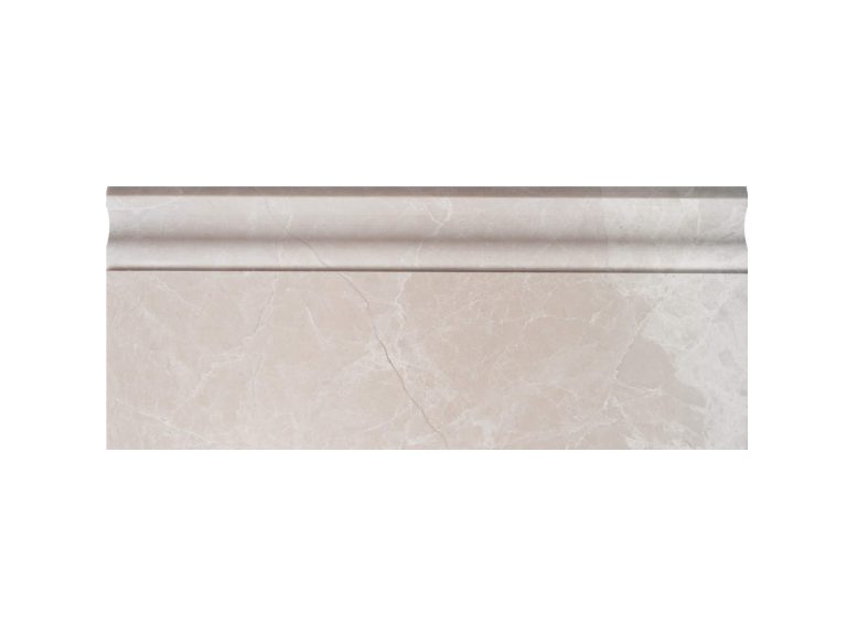 White Emperador Marble Honed Skirting