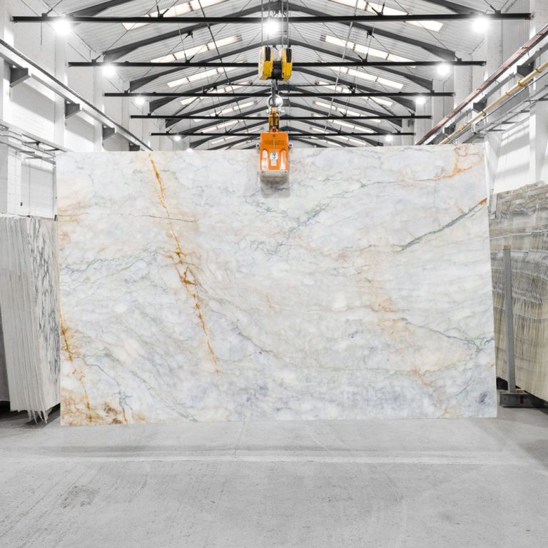 Calacatta Verde Ember Honed Marble Slab 95520