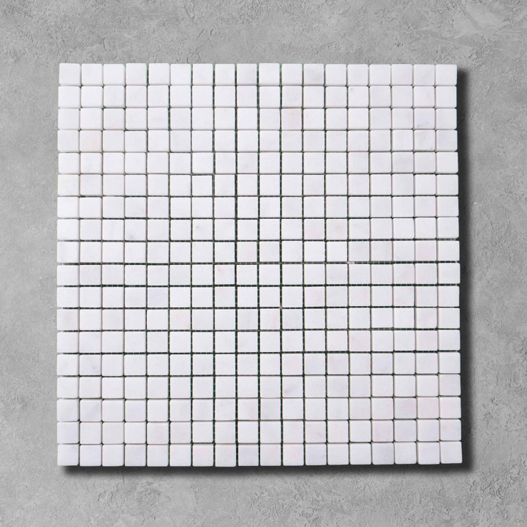 Calacatta White Marble Mini Mosaic