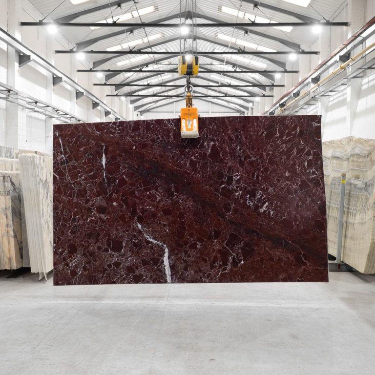 Rosso Levanto Honed Marble Slab 97382